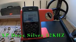 XP Deus 9X35 Coil Silver 12KHZ VDI