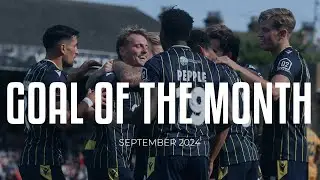 Goal of the Month: Watch back September's nominations!