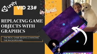 VID23# How To Change The Background Of A 2D Game With Png Files | Unity Tutorial In Hindi