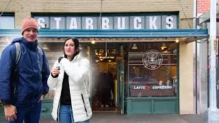 ASI LUCE el PRIMER STARBUCKS del MUNDO + Visitamos el RESERVE ROASTERY de SEATTLE