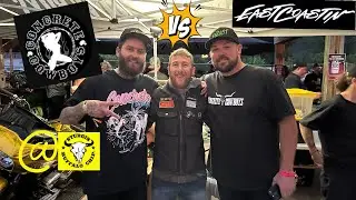 @Concretecowboysfilms vs. @Eastcoastincrew take over the  @SturgisBuffaloChip BIKINI BEACH BURN DOWN