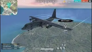 🔥مذا سيحدتث اذا خرج الكل و بقي واحد في الطائرة.⛔ - free fire