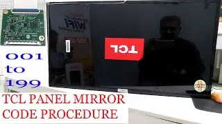 TCL Smart Android LED TV Inverted Image Panel Mirror Procedure in Urdu/Hindi