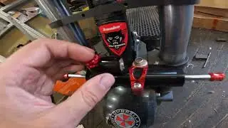 Электросамокат  Currus r11 2020 года ,бряконье демпфера руля решение без замены