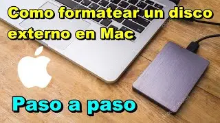 How to format an external hard drive (HDD or SSD) on a Mac