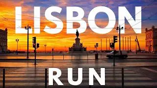 Sunrise Virtual Run Through Lisbon (Scenic City Route)