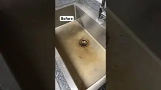 I Deep Cleaned This Sink 
