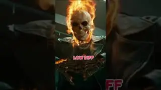 Ghost Rider VS 3 Rounds #shorts #viral