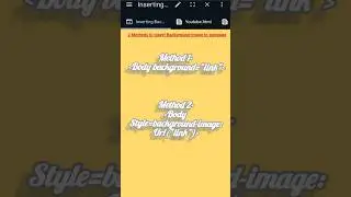2 Methods to Insert Background-Image to Webpage Using HTML and CSS 