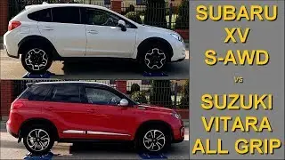 SLIP TEST - Subaru XV S-AWD vs Suzuki Vitara All Grip Select - 