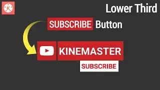 How To Make Lower Third For YouTube Videos | In Kinemaster | Technical Gaurav Pro