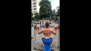 Уличная Качалка на Оболонской набережной