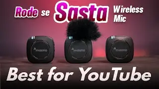 Best Wireless Mic for YouTube | Maono WM820 Wireless Microphone Review | Unboxing and Testing 😮