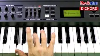 D chord on Keyboard