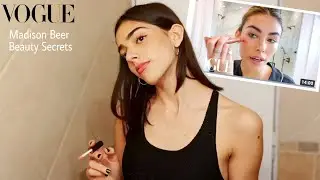 maquillandome como Madison Beer (vogue tutorial)