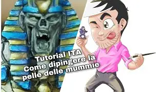 Come dipingere la pelle delle Mummie