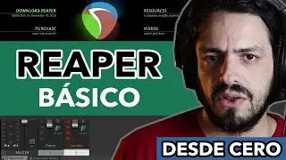 Cómo instalar y usar REAPER desde cero en Español