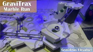GraviTrax Power Marble Run - Symmetrical Track with Vortex and Switch