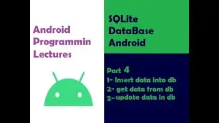 sqlite database in androi studio | part 4