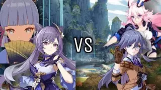 Comparación de habilidades | Genshin Impact x Honkai impact 3rd