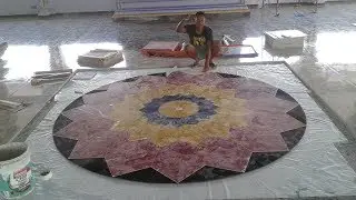 Cara Desain Motif Bunga Pada Keramik Lantai