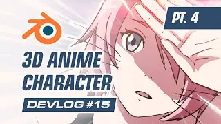 Creating an Anime Cel Shader in Blender 2.8 (Part 4) | Project Feline Indie Game Devlog #15