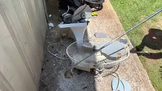 Vintage Breezemaster BMA-8940 Desk Fan Destruction
