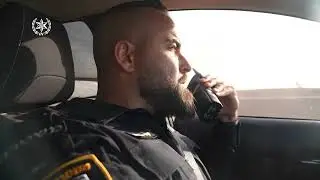 מעצר שיירות חתונה בנגב. קרדיט - דוברות מרחב נגב