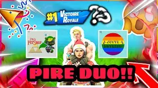 PIRE DUO FORTNITE!? AVEC PIKA PETSHOP!