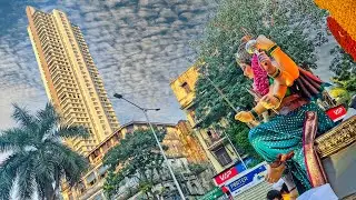 Mazgaon Chi Mauli Aagman 2021 | LIGHT वाला BACKGROUND | Mumbai Devi Aagman 2021 | Devi Aagman 2021