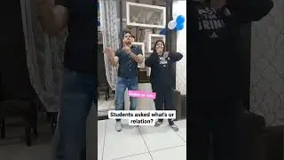 Sanjeev thakur sir dance with chitra mam 