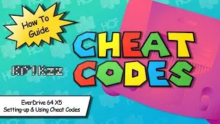 EverDrive 64 X5 Setting-up and Using Cheat Codes | Krikzz | How To Guide
