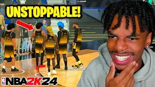 We built the MOST DOMINANT Team EVER in PROAM 5v5! (NBA 2K24)