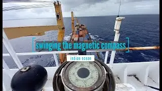 Swinging the Compass on a [Tiny] Containership