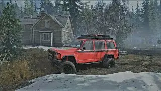 SnowRunner PS5 - OFFROAD Exploring Big Salmon  Peak Toughest Terrain 4K HDR Gameplay