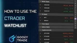cTrader Watchlist Explained - cTrader Tutorial Video
