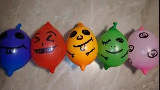 Making Slime With Balloons  Relaxing Video