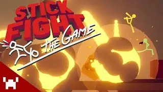 FOUR PLAYER STICK FIGHT! | Stick Fight: The Game w/ Ze, Chilled, Shubble, & Parker