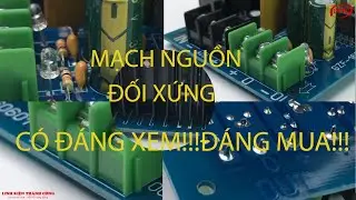 Mạch Nguồn Đối Xứng 24VDC Ra ±12VDC