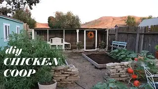 Chicken Coop & Backyard Transformation -- Upcycled Garden #TheRanchalow