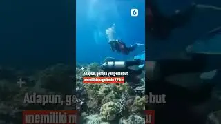 Viral! Gempa Magnitudo 7,2 di Dasar Laut Banda Tertangkap Kamera 