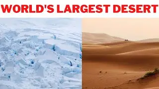 Largest Desert in the World | Shortest #shorts | Total Area 13.8 million square km | Information