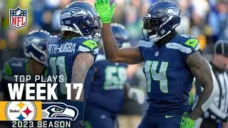 Seattle Seahawks Highlights vs. Pittsburgh Steelers | 2023 Regular Season Week 17