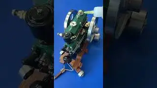 Miniature Gasoline Engine Watch How It Works #inventor_kr