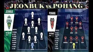 Южнокорейская футбольная К1 Лига. JEONBUK vs POHANG 2024