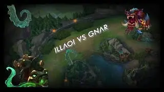 This is my lane | ILLAOI VS GNAR | League Silber ranked cut German