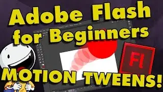 How To Animate in Flash for Beginners (Part 2) | Motion Tweens