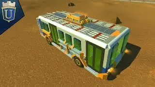 City Bus Build | Scrap Mechanic Gameplay