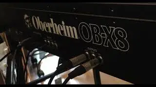 Oberheim OB-X8/Bach BWV 1058 concerto g minor, 1. movement