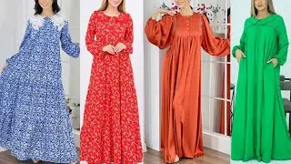 Уранган аёлларимиз ва кизларимиз учун мос келадиган узун чиройли либослар сотувда